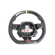 Lamborghini Huracan Customized Carbon Fiber Steering Wheel - New, No Core